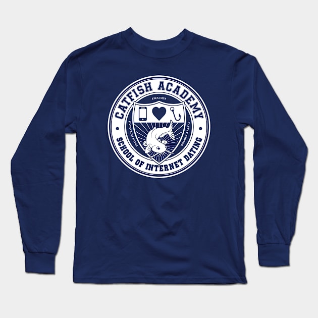 Catfish Academy Long Sleeve T-Shirt by ACraigL